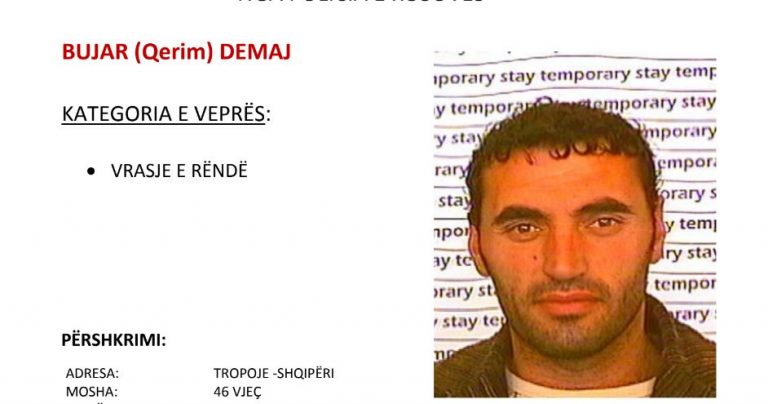 KËRKOHET PËR VRASJE ME DASHJE TROPOJANI/ Policia ndihmë qytetarëve, publikon foton