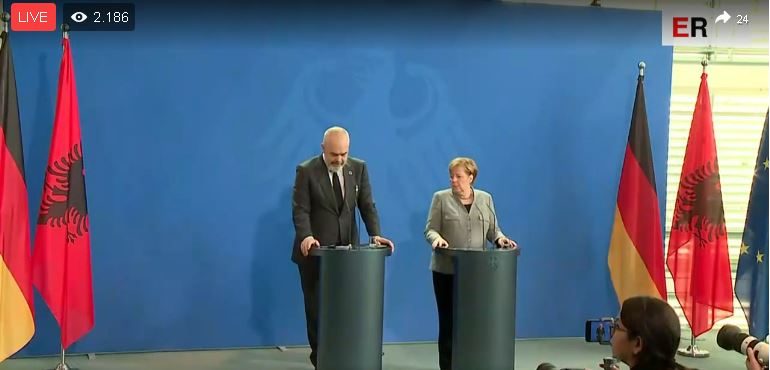 KONFERENCA NË BERLIN/ Merkel: Do punojmë që Shqipërisë ti hapen negociatat. Rama: Mirënjohje!