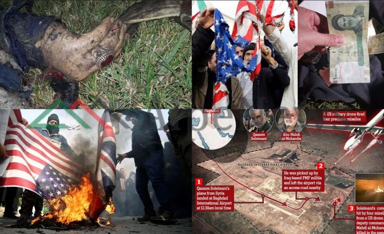 EKZEKUTIMI I GJENERALIT IRANIAN/ Nga unaza tek djegia e flamurit amerikan (FOTOT)