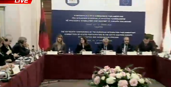 KONFERENCA PARLAMENTARE PËR INTEGRIMIN/ Ruçi: Bashkëpunimi rajonal na afron më shpejt me Europën