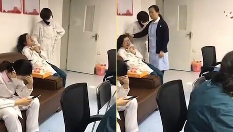 “NUK MUNDEM MË”/Mjekja e rraskapitur nga fluksi i pacientëve me koronavirus, shpërthen në lot (VIDEO)