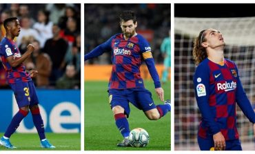 I BESON 17 VJEÇARIT...Messi lidhet me Ansu Fati dhe harron... Griezmann (VIDEO)