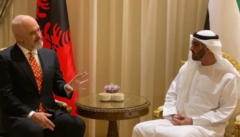 RINDËRTIMI DHE KONFERENCA E DONATORËVE/ Rama takon princin e Abu Dabit
