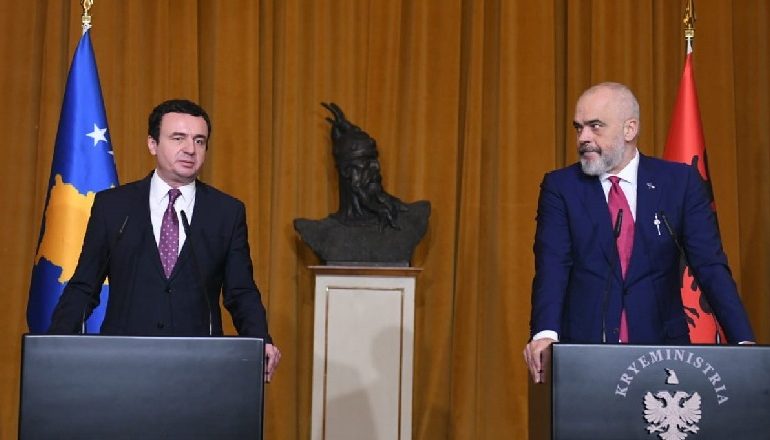 VIZITË NË TIRANË SI KRYEMINISTËR/ Kurti: S’e harrojmë ndihmën e Shqipërisë, bashkëpunim në përmasa që nuk i keni parë