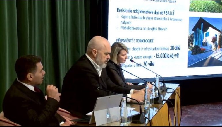 PREZANTIMI I PROJEKTIT TË RINDËRTIMIT/ Rama: Shtëpitë e reja që do të ndërtohen me standarte europiane
