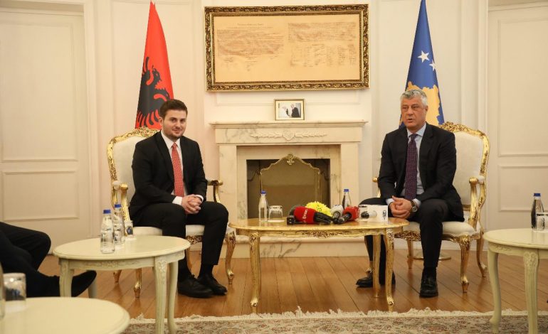 CAKAJ ZHVILLON VIZITËN E PARË SI MINISTËR I JASHTËM NË KOSOVË/ “Kemi qenë dhe do të jemi të angazhuar në rritjen e njohjeve të Kosovës”