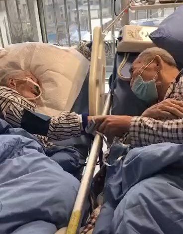 ÇIFTI ME KORONAVIRUS JEP LAMTUMIRËN/ Momenti prekës në sekondat e fundit të jetës në spital (VIDEO)