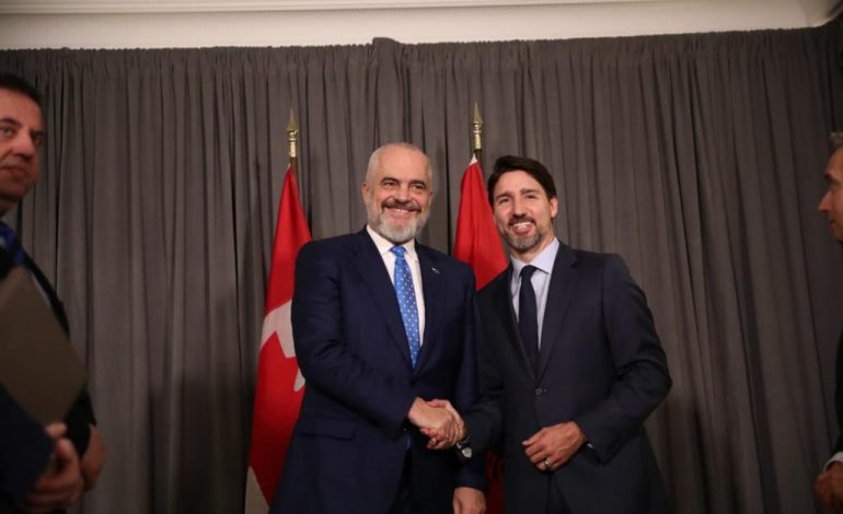 KONFERENCA E DONATORËVE/ Rama takon në Gjermani kryeministrin kanadez Trudeau