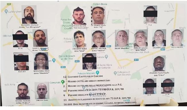 “MES TË ARRESTUARVE EDHE SHQIPTARË…”/ Çmontohet banda e trafikut të drograve të forta në Itali