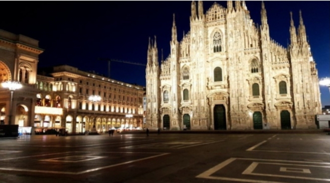 KORONAVIRUSI/ Milano kthehet në “fantazëmë”, shikoni si duken rrugët (VIDEO)