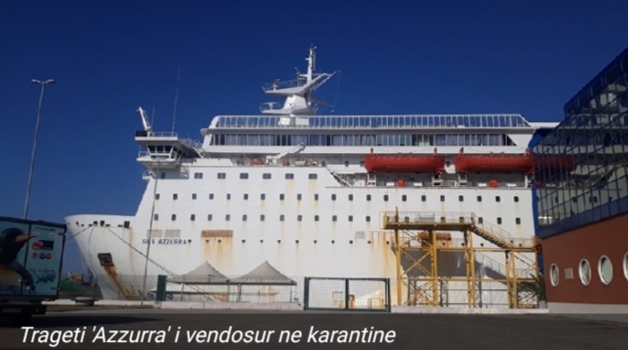 KORONAVIRUSI/ Një pjesëtar i ekuipazhit dyshohej si i infektuar, trageti i linjës Bari-Durrës-Bari futet në karantinë