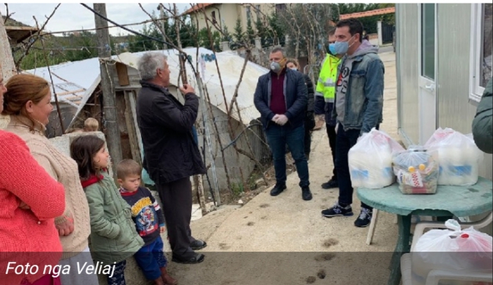 SHPËRNDARJA E USHQIMEVE NË FSHATRAT E TIRANËS/ Veliaj: Në pranverë nisim ndërtimin e shtëpive që u prekën nga tërmeti