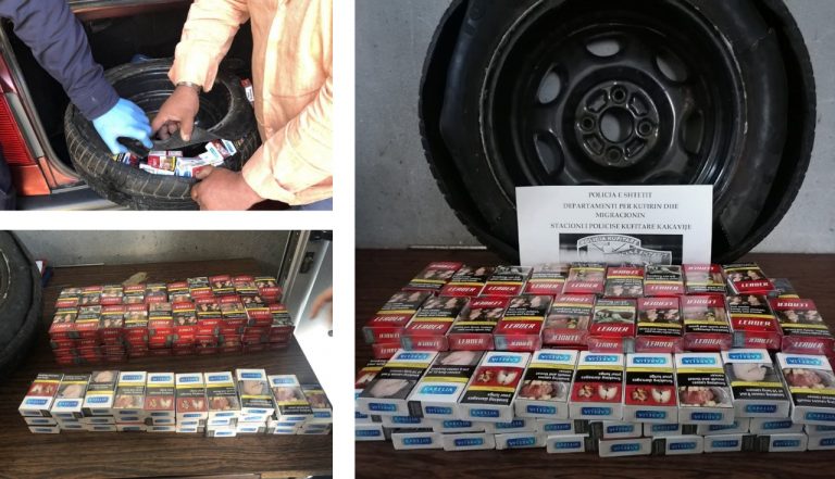 ARRESTOHEN 3 PERSONA NË KAKAVIJË/ Njëri prej tyre kontrabandonte cigare. Ja ku i kishte fshehur