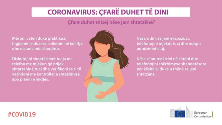 KORONAVIRUSI/ BE 4 këshilla të rëndësishme për gratë shtatzënë: Çfarë duhet të bëni (FOTO)