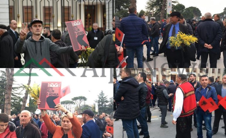 MIMOZA E FLAMUJ/ Çfarë po ndodh në protestën “demokratiko- presidencialo- pranverore” të Metës