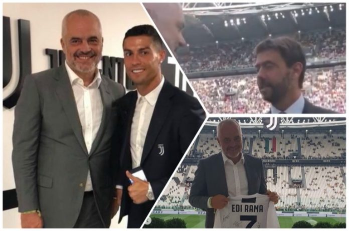 “BËJ TIFO PËR ITALINË DHE JUVENTUS”/ Edi Rama “pushton” edhe mediat sportive italiane (FOTO)