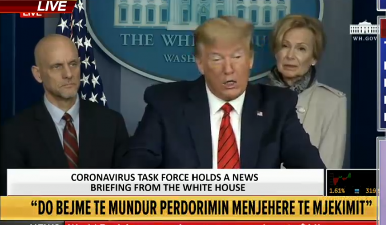 KORONAVIRUSI/ Trump: Kjo është luftë mjekësore. Kemi miratuar mjekime të reja…