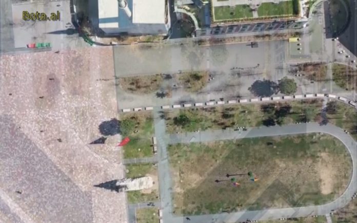 PAMJET ME DRON/ Tirana “e shkretë”, një rikthim në më shumë se 30 vjet më parë