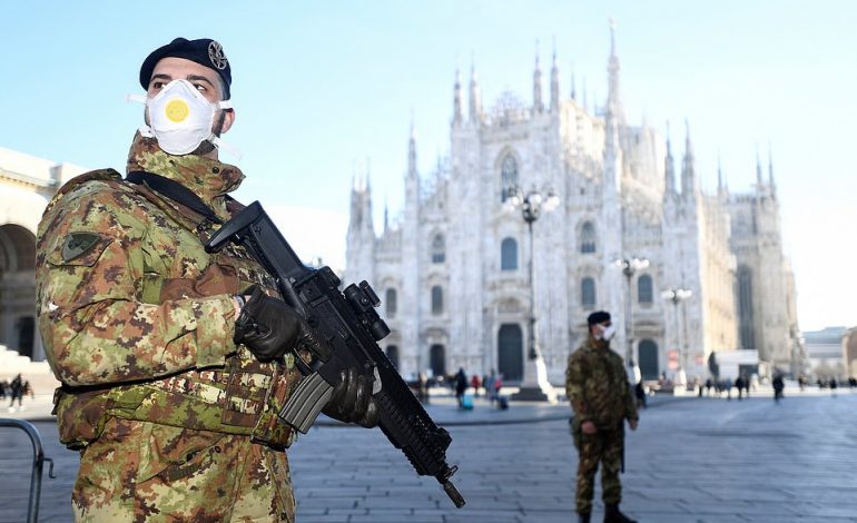 ITALIA “ZONË E KUQE” PREJ KORONAVIRUSIT/ Vizatimi homazh i karabinierëve për punën e mjekëve dhe infermierëve heronj: Mijëra klikime në internet (FOTO)