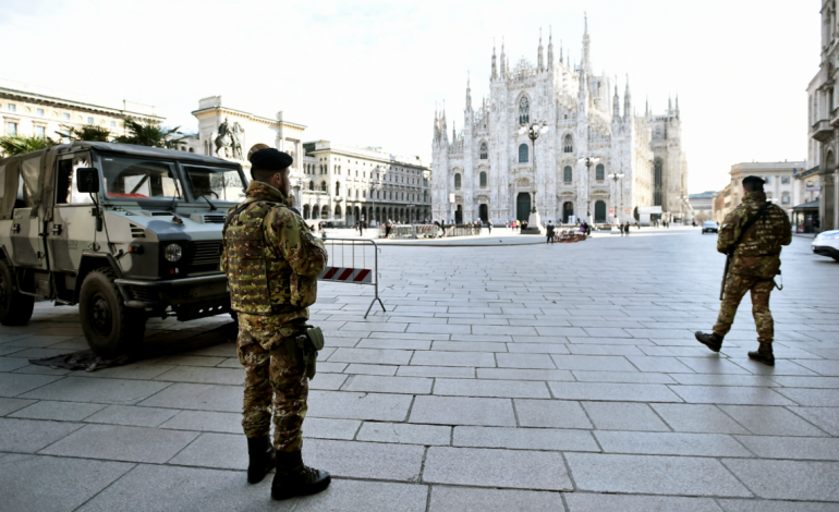KORONAVIRUSI/ Italia kthehet në “shkretëtirë”, boshatisen rrugë e sheshe, të gjithë në shtëpi