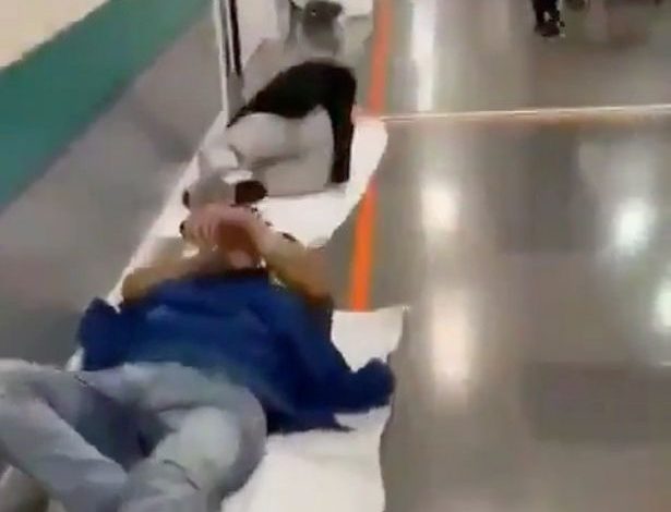 PAMJET TRONDITËSE NGA SPANJA/ Spitalet s’kanë më vende. Të infektuarit i shtrijnë përdhe në korridor (VIDEO)