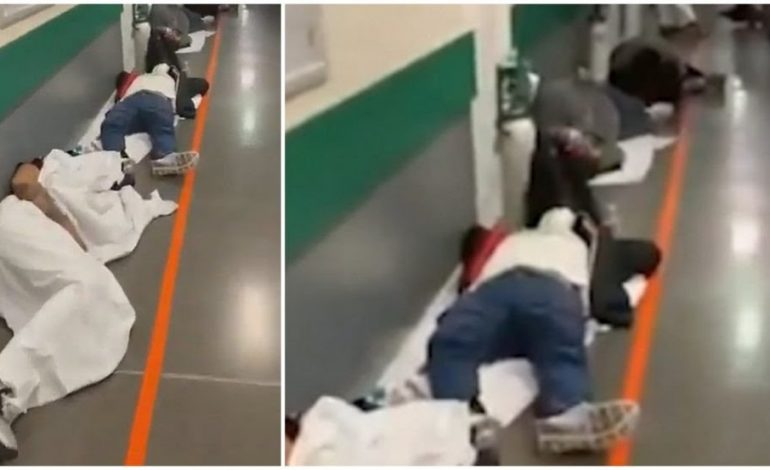 KORONAVIRUSI NË SPANJË/ Pamje të dhimbshme e dramatike, nuk ka shtretër në spital, të infektuarit shtrihen përtokë