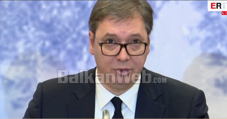 BËN DEKLARATËN E FORTË/ Vuçiç: Nuk ka njohje të Kosovës, pa fituar edhe Serbia diçka