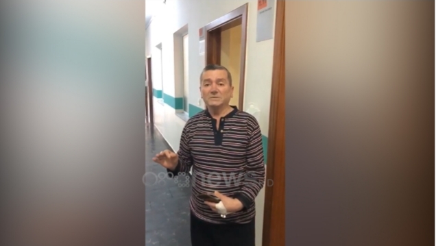 “KAM RILINDUR PËR SË DYTI”/ Kastrioti del nga Spitali Infektiv, kthehet në shtëpi (VIDEO)