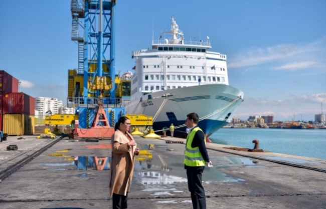 INSPEKTON MASAT NGA PORTI I DURRËSIT/ Balluku: Vijon puna me përpunimin e anijeve tregtare, 60% e produkteve ushqimore futen nga…