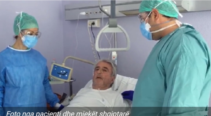 KORONAVIRUSI/ Pacienti italian me COVID-19 falenderon ekipin e mjekëve shqiptarë që i shërbyen në Brescia