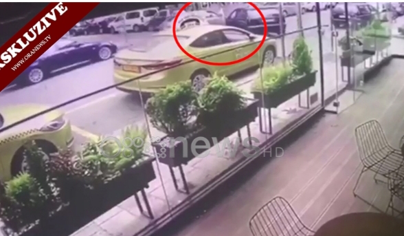 AKSIDENTI NË ISH-BLLOK/ Të plagosur dy persona. PAMJET nga momenti i përplasjes. (VIDEO)