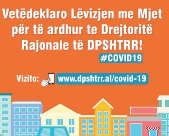 COVID-19/ DPSHTRR jep njoftimin e rëndësishëm për drejtuesit e mjeteve: Ja si mund të merrni leje për të ardhur në sportelet tona