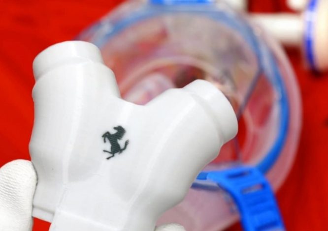 COVID-19/ Ferrari po prodhon valvola respirative dhe maska mbrojtëse në ndihmë të të prekurve në Itali
