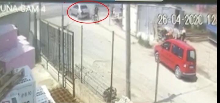 AKSIDENTI NË DURRËS/ PAMJE të frikshme, fëmija shpëton mrekullisht (VIDEO)