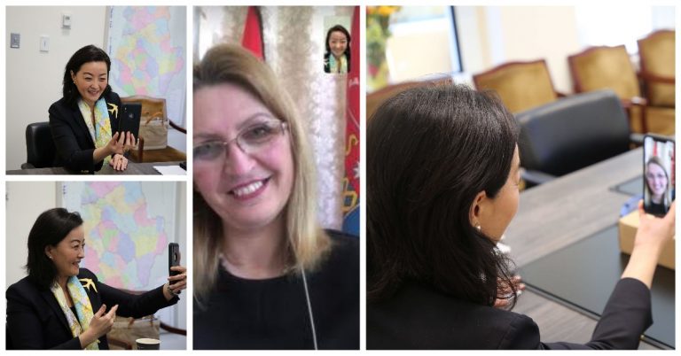 SHKODRA“BOMBË ME SAHAT”/ Ambasadorja Yuri Kim bisedë me Voltana Ademin: Do takohemi sa më shpejt të jetë e mundur, tani të gjithë të rrinë në shtëpi!