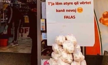 "UN DHE TI NDOSHTA KEMI..."/ Gjesti i rallë i supermarketit në Durrës, dhuron FALAS...