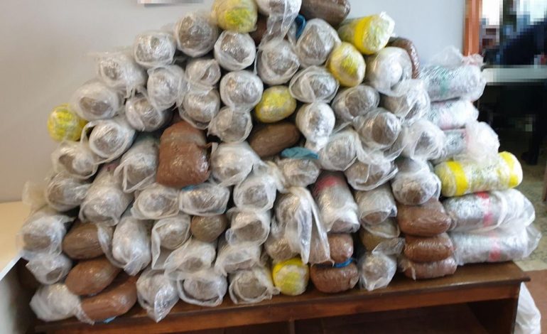 DROGA “DEL” NGA KARANTINA/ Kapen 93 kg marijuanë në kufirin greko-shqiptar