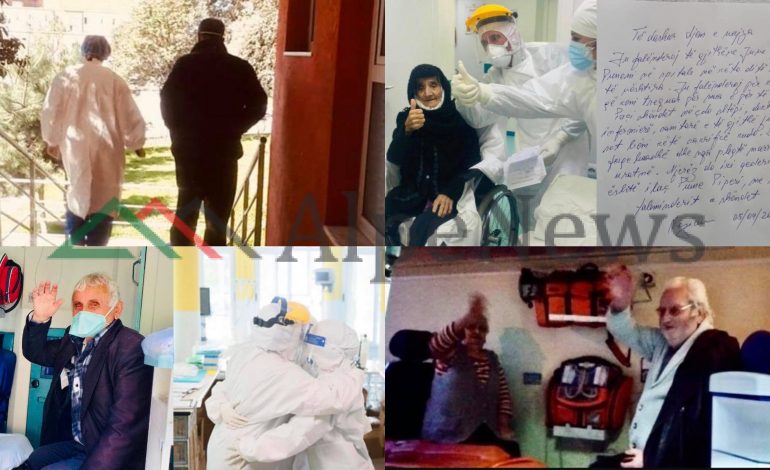 PORTRETET/ Të SHËRUARIT nga Covid-19 që rikthyen shpresën në Shqipëri. Buzëqeshje, falenderime dhe një letër!