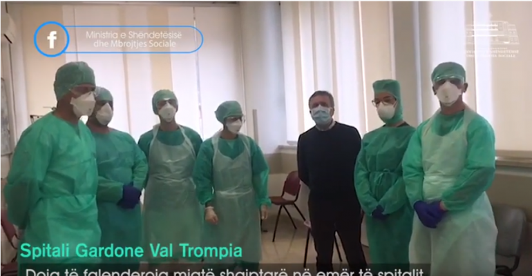 "ME ENERGJI DHE..."/ Manastirliu: Infermierët shqiptarë në Itali filluan punë sot në spitalin e Breshias