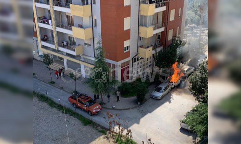 NË KOHË PANDEMIE/ Digjet makina e parkuar në zonën e Astirit