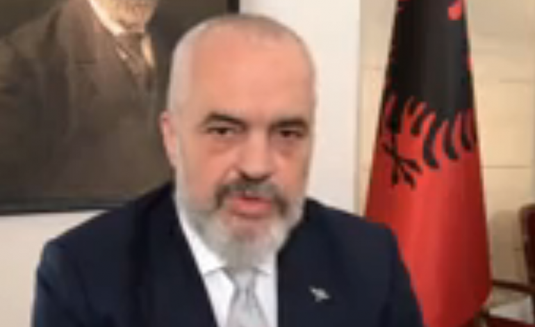 LIVE/ Kryeministri Rama flet për MASAT E REJA (VIDEO)