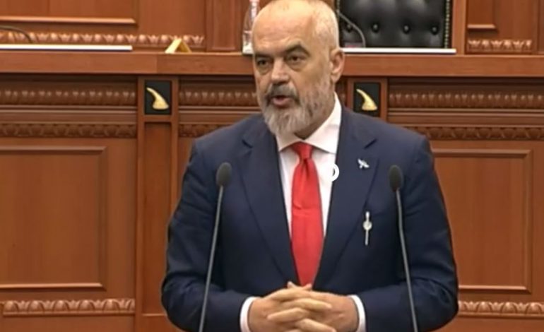 LIVE/ Kryeministri Rama mban fjalën në Kuvend