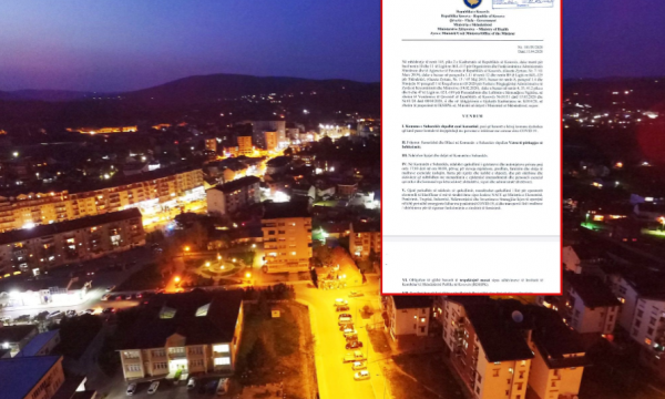 KORONAVIRUSI/ Një tjetër qytet në Kosovë futet në karantinë