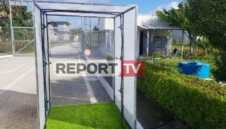 KORONAVIRUSI/ Tunele dezinfektuese edhe në burgjet e Shqipërisë