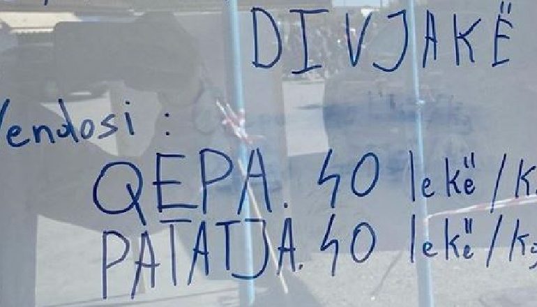 ABUZIMET ME ÇMIMIN E PATATES DHE QEPËS/ Braçe: Bujqit e kanë vendosur, 40 lekë kg. Blini në Divjakë