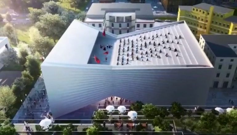 PUBLIKON PROJEKTIN E TEATRIT TË RI KOMBËTAR/ Veliaj: Do të jetë 6 herë më i madh se ai që u shemb (VIDEO)