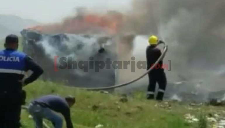 E RËNDË/ Shkrumbohet nga flakët një stallë në Korçë, digjen 15 bagëti të imta