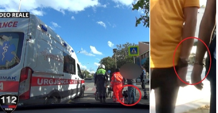 VAJZA PËRPLASET NGA MAKINA NË VIJAT E BARDHA/ Shqiponjat kapin 5 të rinj me hashash (VIDEO)