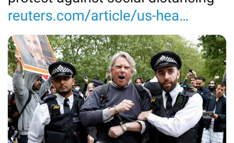LONDËR/ Protestuan në kohë pandemie, policia arreston 19 persona (PD dhe LSI pritet ta shpallin Anglinë diktaturë)