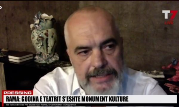 PD KA DASHUR TË SHEMBË TEATRIN? Rama: Ishte menduar nga vetë komunistët, ajo godinë i dha të ftohur të rëndë edhe Naim Frashërit